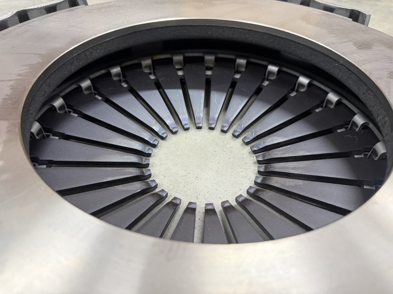 Диск нажимной сцепления КамАЗ 54901, 6595 (аналог 3484001444) KПП ZF12ТX Trаxоn 2620, 2625 / JPXM 3482001826 